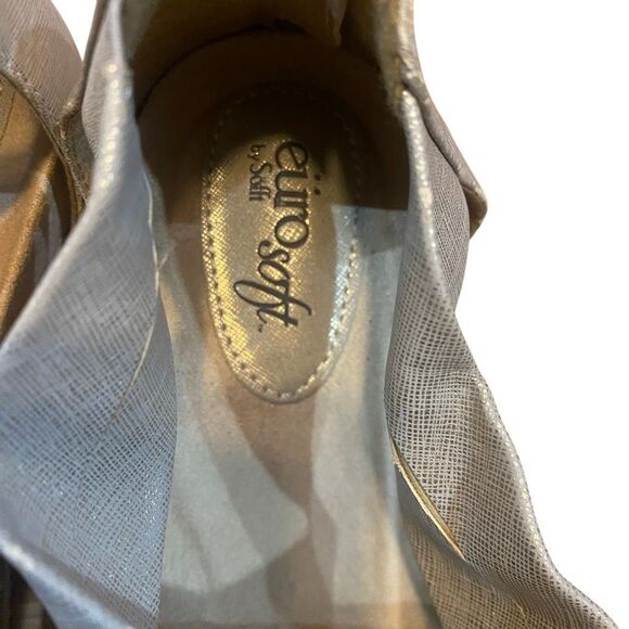 EuroSoft Sofft size 11 M sandals zipper back gray - Picture 5 of 7